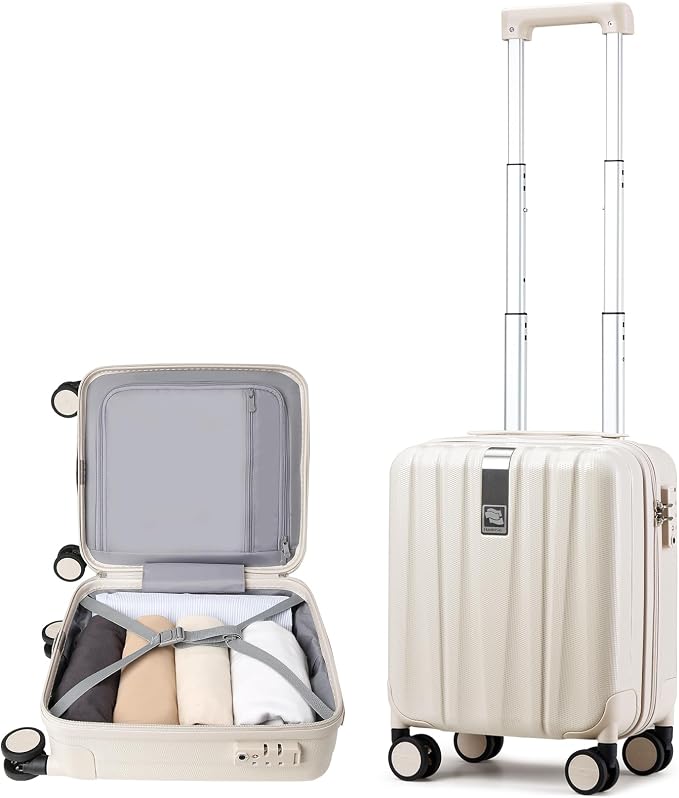 Hanke 14 Inch Underseat Carry On Luggage by Hanke