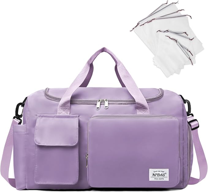 NPBAG Women Travel Duffel, Gym Workout Overnight Bag, Mommy Hospital Bag by NPBAG