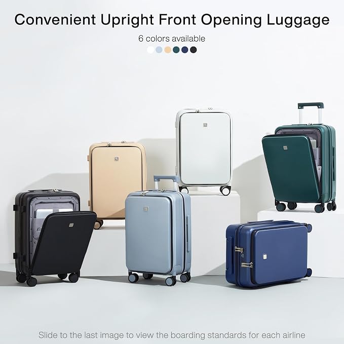 Hanke Grace Expandable Carry On Luggage - Image 13