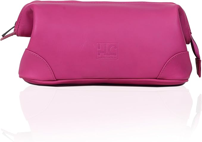 HLC Leather Toiletry Bag for Men by HLCLeather