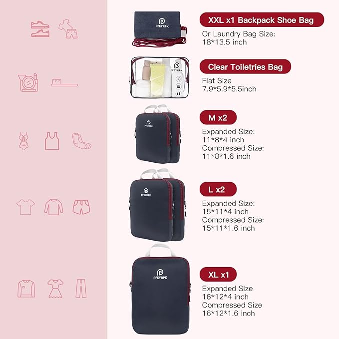 Lightweight Compression Packing Cubes - Image 5