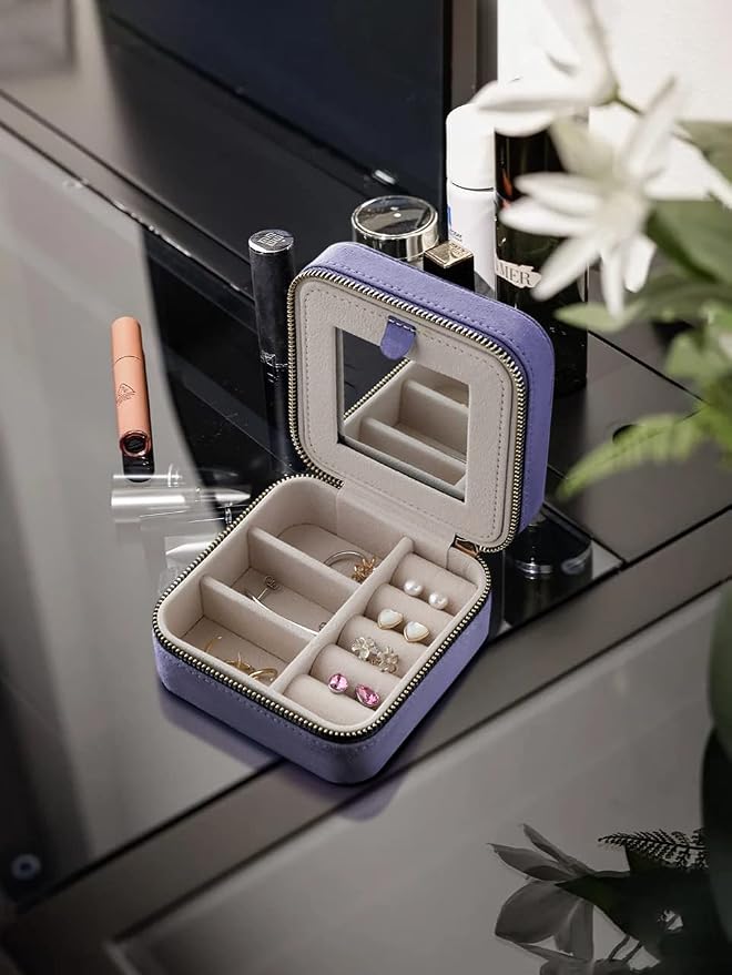 S.Leaf Mini Travel Jewelry Case - Image 8