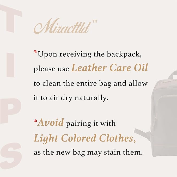 Leather Backpack for Men 15.6" Laptop Backpack 100% Madagascar top-Grain - Image 7