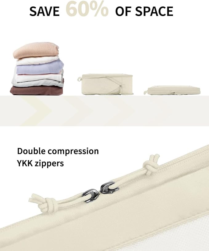 ECOHUB 5 Set Compression Packing Cubes - Image 4