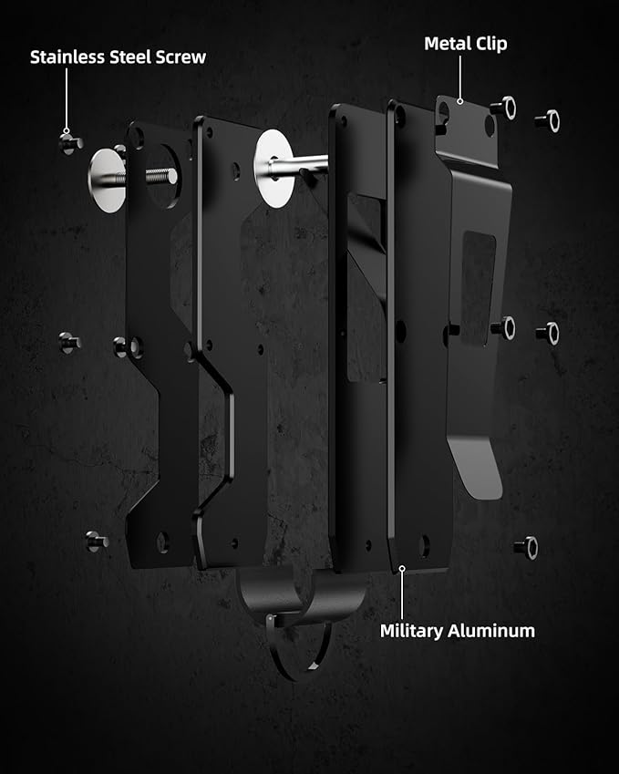 Key Organizer Compact Key Holder Metal Key Chain Minimalist key case key holder - Image 2