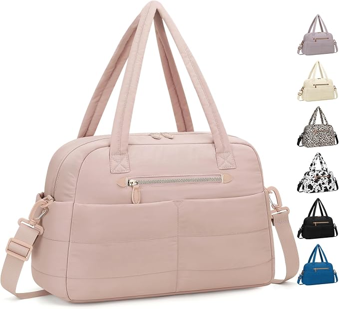 Travel Duffle Bag, Puffer Carry On Duffel Bag by Pritent
