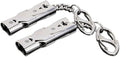 Whistle Emergency Whistles Keychain Rape Whistle Stainless Steel High Decibel by binboll