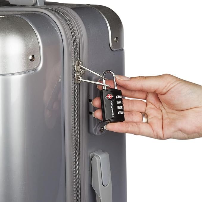 3 Pack TSA Luggage Locks with 4 Digit Combination – Heavy Duty Set Your Own - Image 9