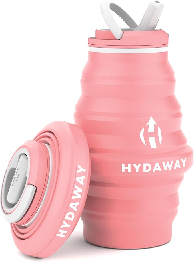 HYDAWAY 17oz Collapsible Water Bottle by HYDAWAY