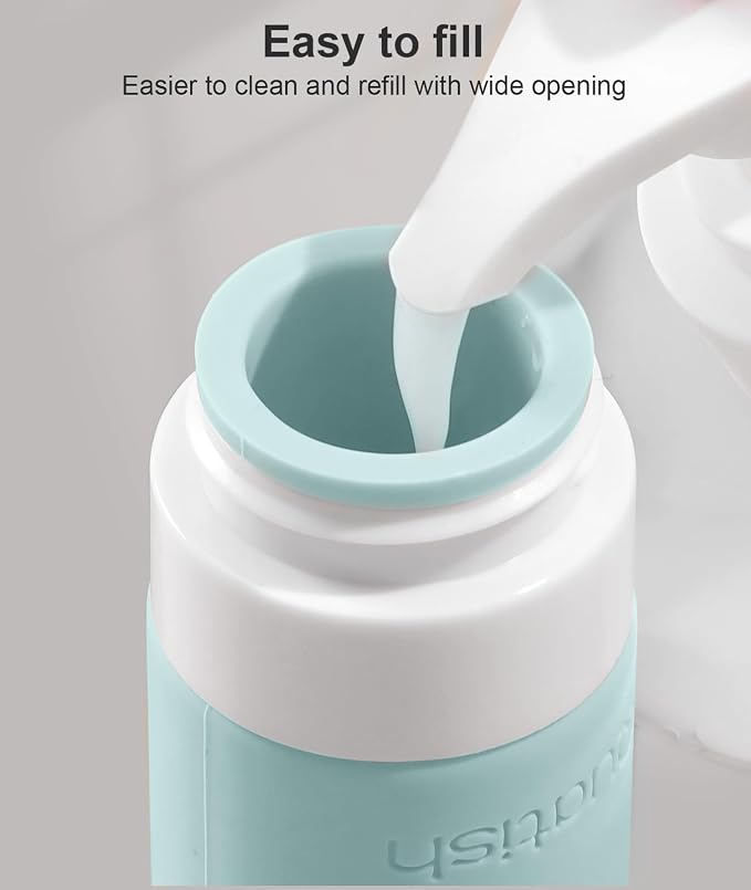 Quatish Travel Bottles for Toiletries, Original Patented Leak Proof Travel Size - Image 4