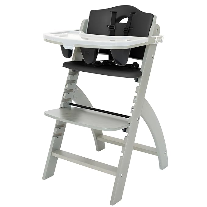 Abiie Beyond Junior Wooden High Chair by Abiie