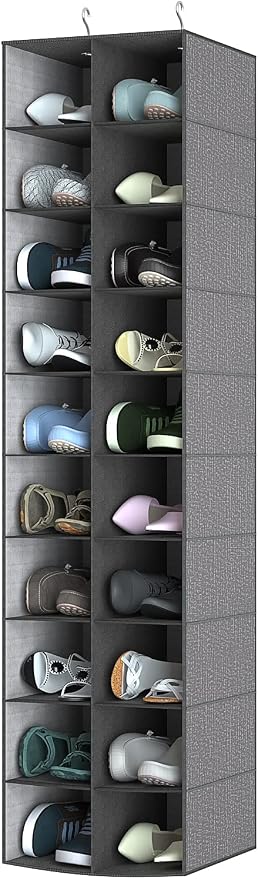 coastal rose Hanging Shoe Organizer by coastalrose