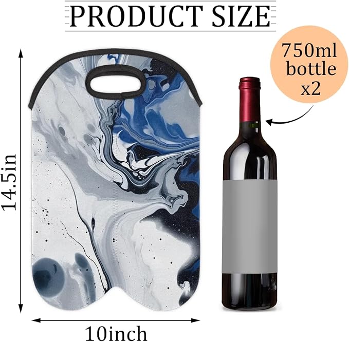 Wine Carrier Tote Personalized Bag - Image 2