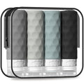 Travel Bottles for Toiletries, BPA Free Leak Proof Premium Silicone Bottles by Silevoler