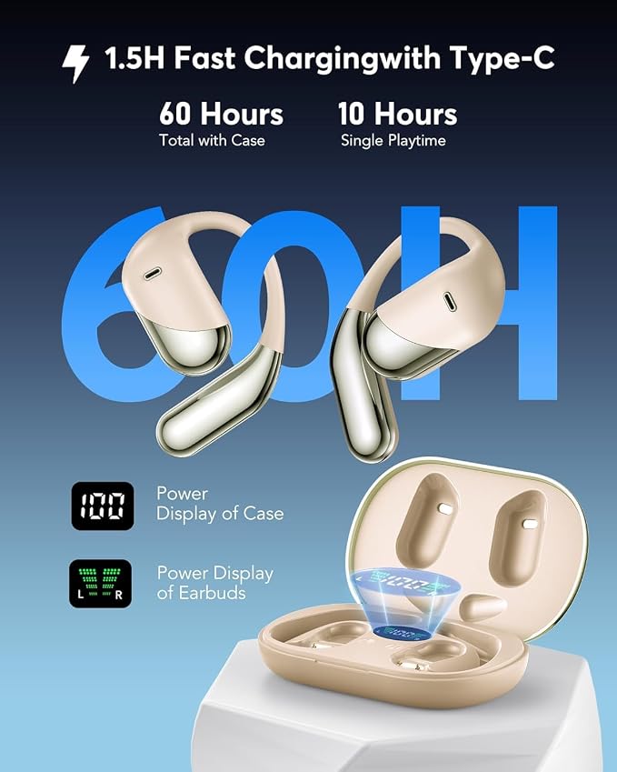 AI Translator Earbuds Real-Time 144 Languages & Accents, 3-in-1 Open Ear - Image 3