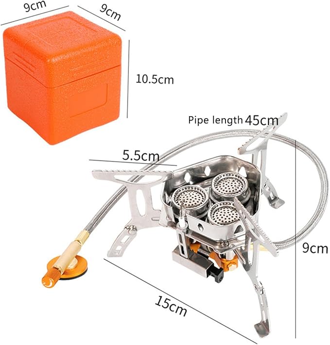 Windproof Camping Stove, Portable Camping Stove - Image 2