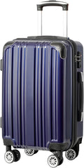 Coolife Luggage Expandable Suitcase PC+ABS Spinner 20in 24in 28in Carry on) by COOLIFE