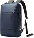 BANGE Anti Theft Backpack with Lock, Business Backpack with USB Charging Port by BANGE