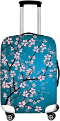 Cherry Blossom Luggage Cover Spandex Cover by Dremagia