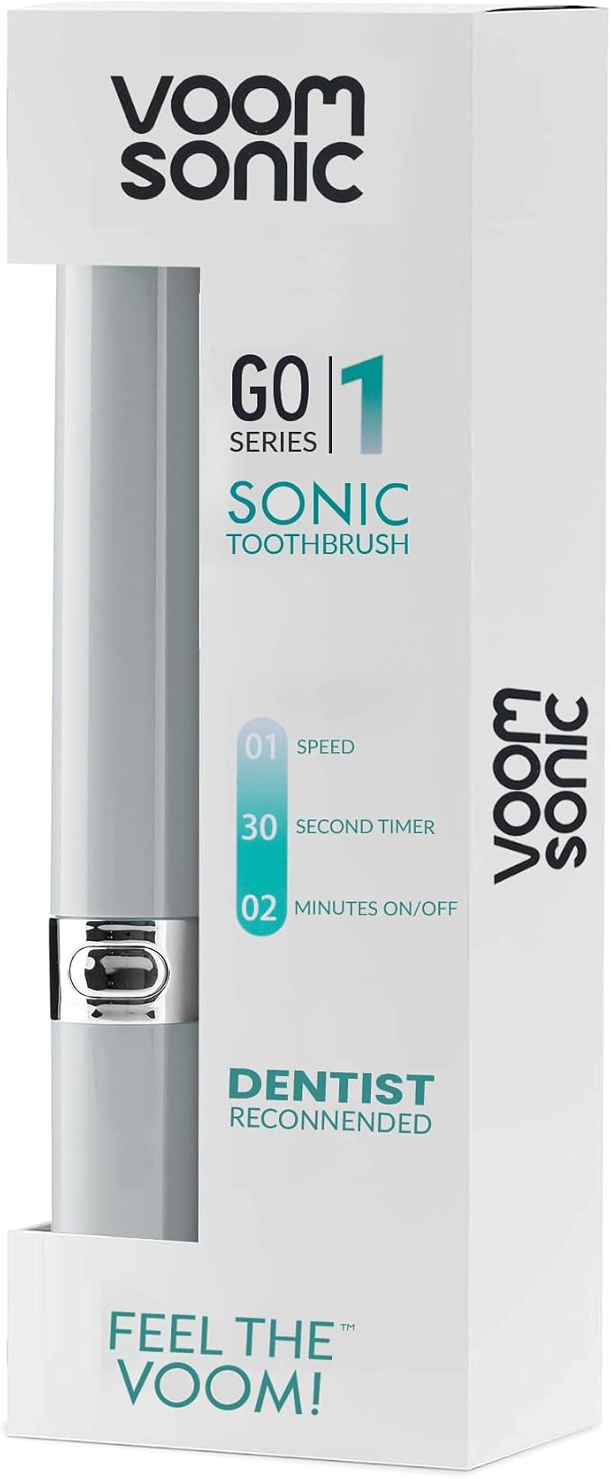 Voom Sonic Go 1 Series Travel Electric Toothbrush, Travel Toothbrushes - Image 2