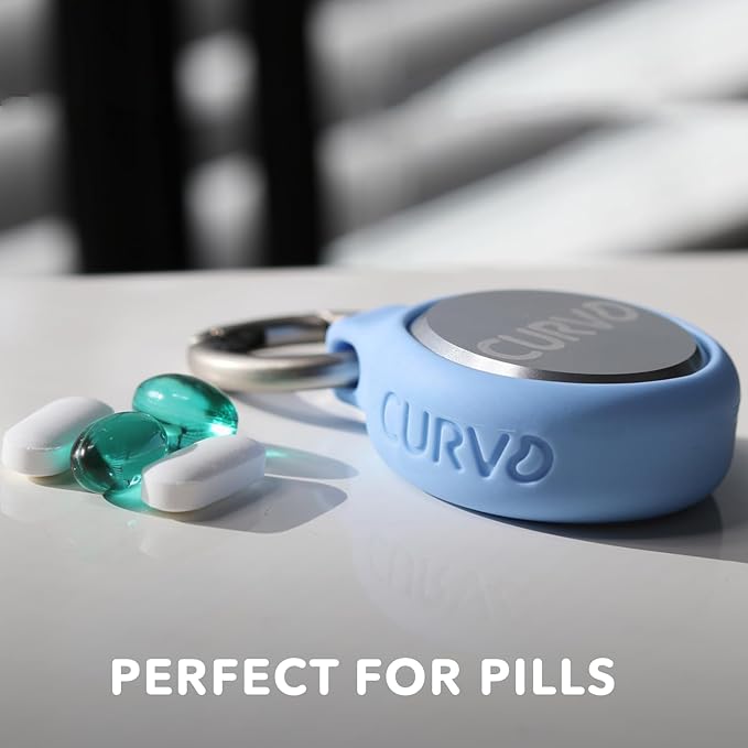 CURVD Premium Carrying Case – Durable Travel Keychain Container, Medicine Pill - Image 6