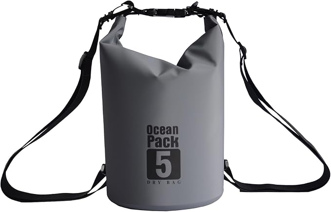 Dry Bag Waterproof Backpack 5L/10L/20L/30L Roll Top Waterproof Bag, Floating by Unknown