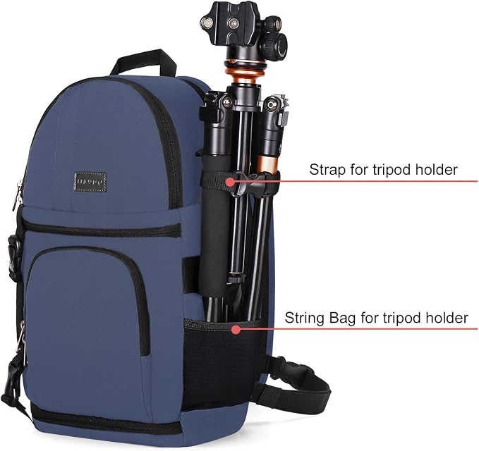 MOSISO Camera Sling Bag, DSLR/SLR/Mirrorless Camera Backpack Case Shockproof - Image 3