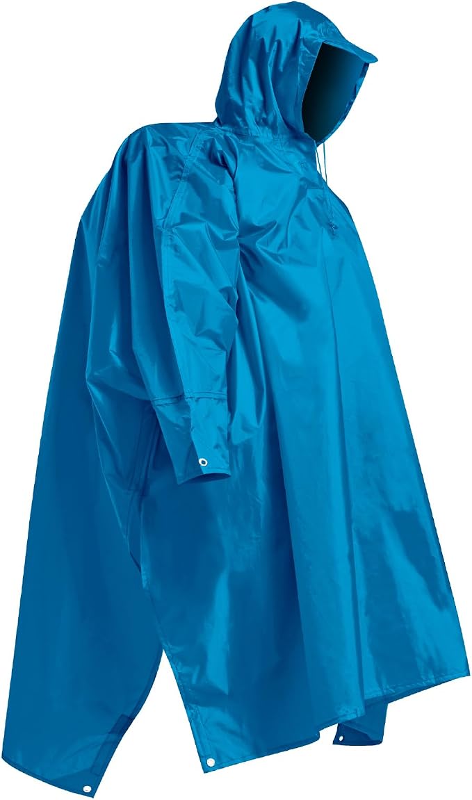 longsinger Hooded Rain Poncho for Adult by LONGSINGER