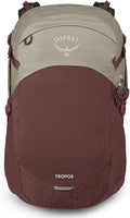 Osprey Tropos Laptop Backpack, Sawdust Tan/Raisin Red by Osprey