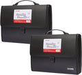 2 Pack 25 Pockets Letter Size/A4 Accordion File Organizer by TRANBOTrustBest