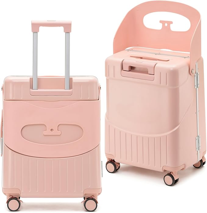 22 Inch Hardside Checked Luggage - 40L Spinner Suitcase W/TSA Lock by GHSY