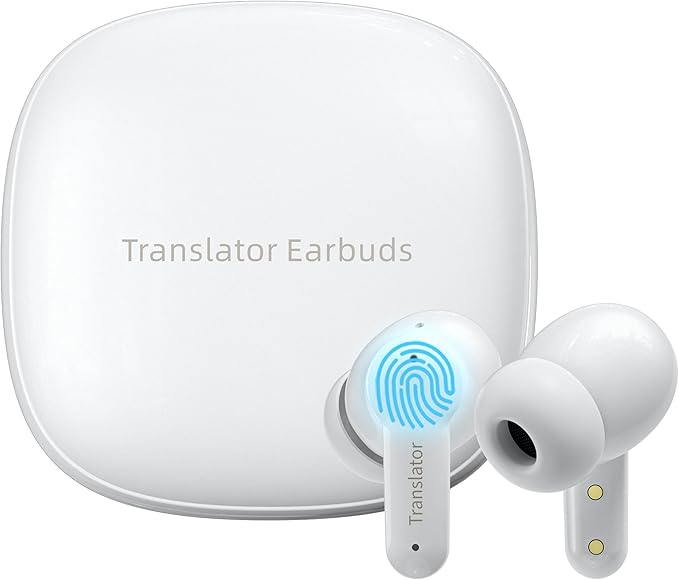 M3 Offline AI Translator Earbuds Support 144 Languages & Accents Translation by ANFIERLLC