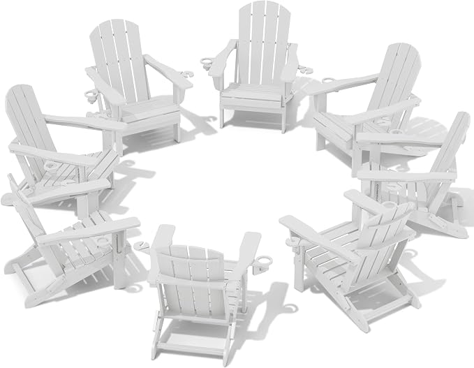 SERWALL Adirondack Chair with Cup Holders by SERWALL