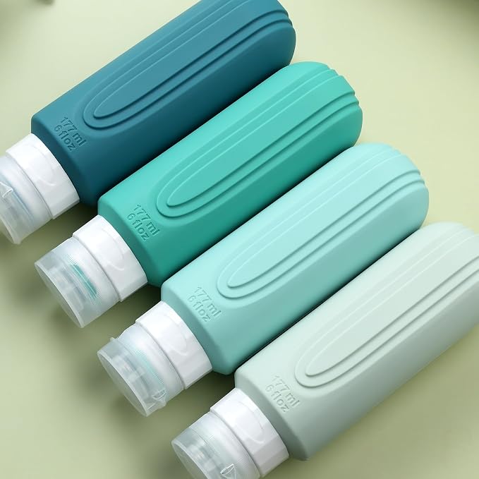 Travel Bottles for Toiletries, Large 6oz Oversize Containers, BPA Free Leak - Image 8