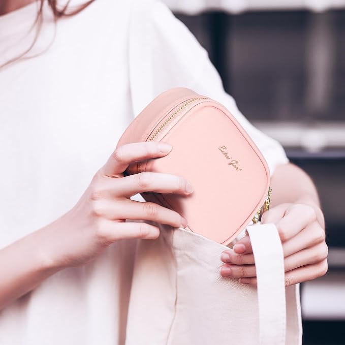 Small Makeup Bag Travel Train Case - Image 7