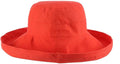 Scala Women's Cotton Hat with Inner Drawstring and Upf 50+ Rating by SCALA