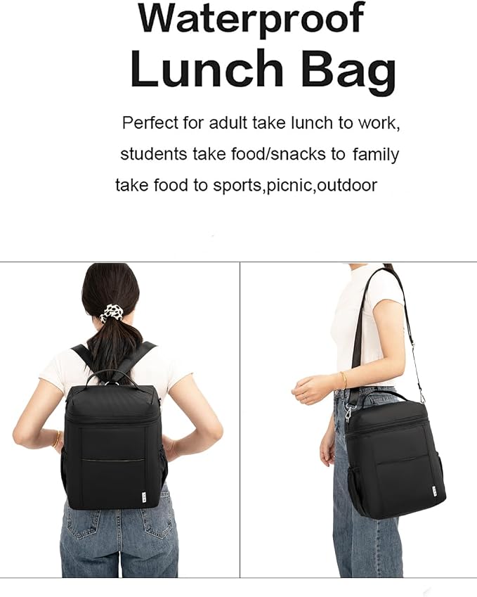 NOL Natural Organic Lifestyle Insulated Lunch Bags - Image 6