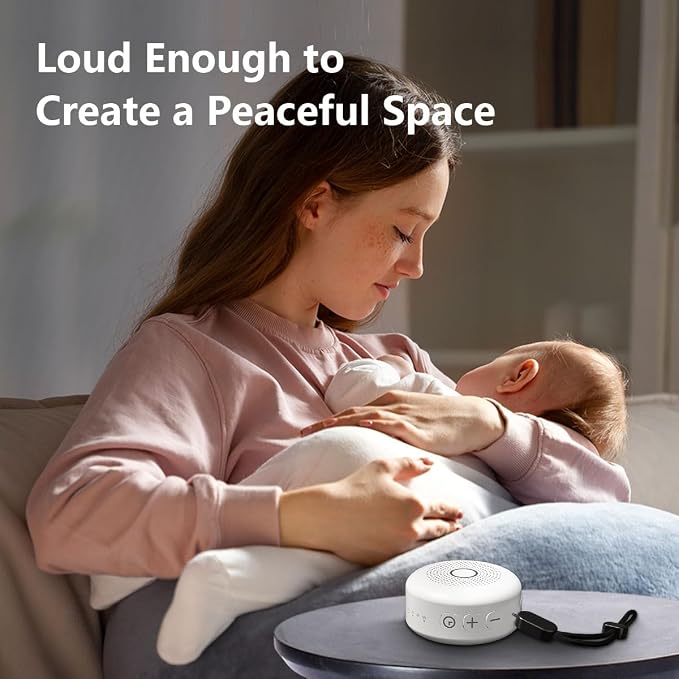 Sleepbox Portable White Noise Machine 30 Soothing Sounds Rechargeable Battery - Image 5