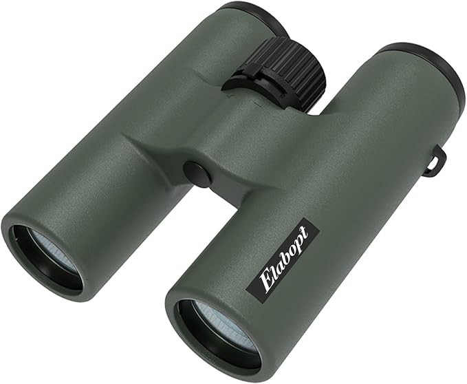 8x32ED Compact Binoculars for Adults – High-Powered BAK4 Prisms, Diamond White - Image 2