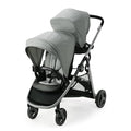 Graco Ready2Grow LX 2.0 Double Stroller Features Bench Seat and Standing by Graco