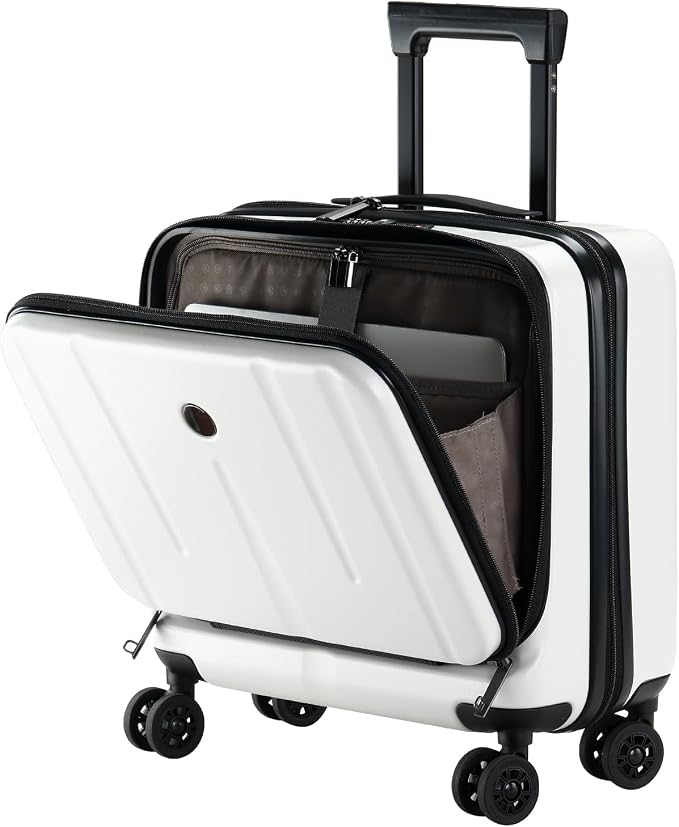 16 Inch Carry On Luggage with 2 Compartments by Kaleenie