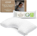 Coop Home Goods Original Cut-Out Adjustable Pillow, Queen Size Bed Pillows by CoopSleepGoods