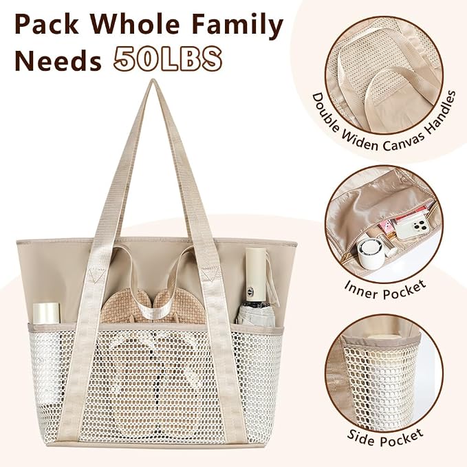 Waterproof Sandproof Beach Bag - Image 5