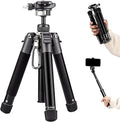 Fotopro Mini Tripod, Camera Phone Tripod Max Load up to 8.8 lbs, Free-1 Grey by Fotopro