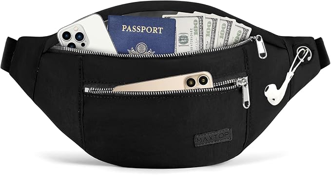 MAXTOP Large Crossbody Fanny Pack by MAXTOP