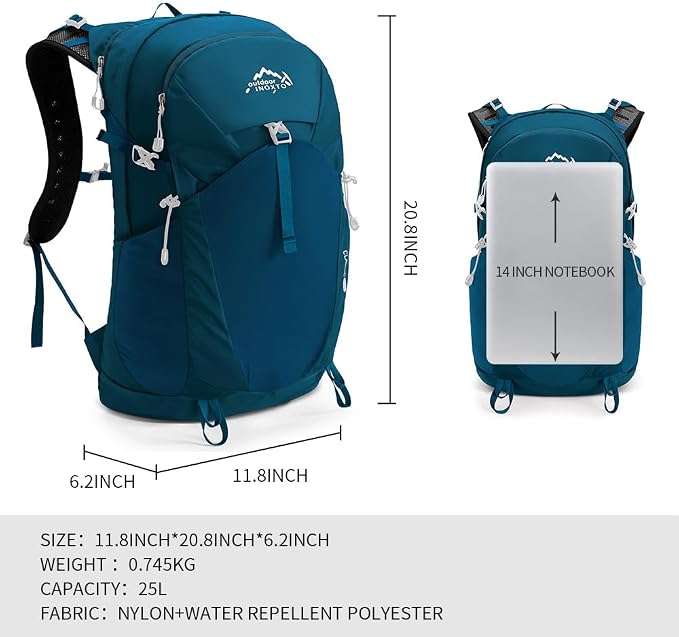 Hiking Hydration Backpack with 3l Water Bladder - Image 3