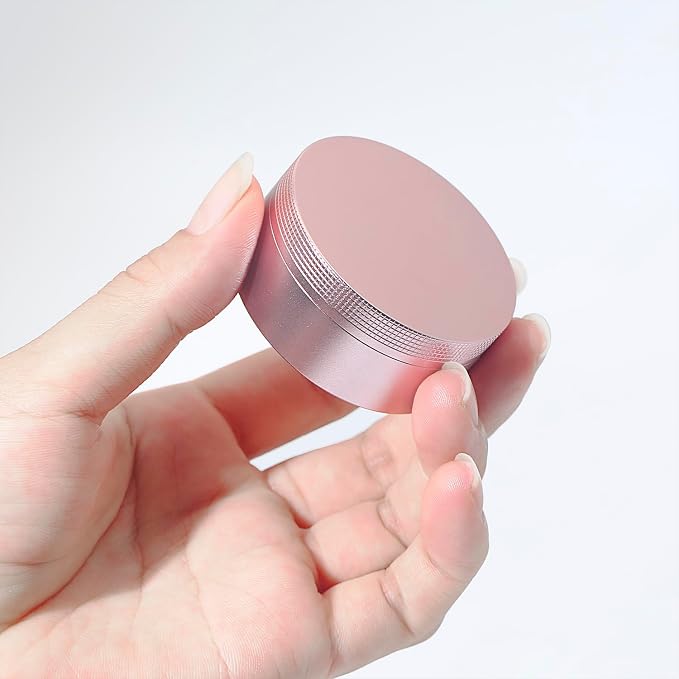 Small Pill Case 3 Compartments, Metal Round Portable Pill Box, Waterproof - Image 3