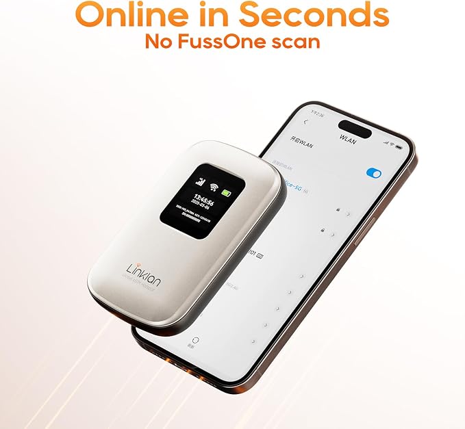 Portable Mobile Hotspot–eSIM Global WiFi Hotspot, No SIM Card/Contract Needed - Image 4