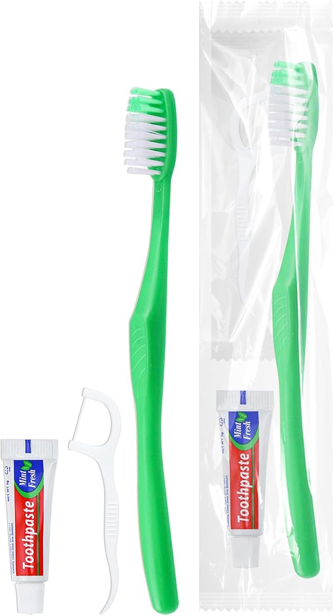 Disposable Toothbrushes with Toothpaste and Floss - Image 9