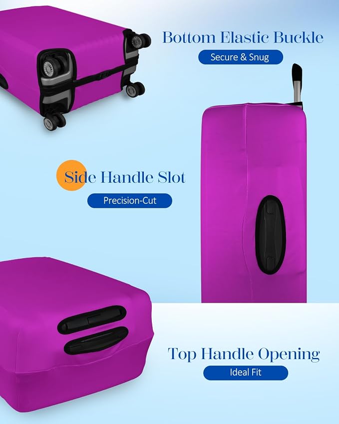Slohif Luggage Cover for Suitcase Tsa Approved Protector - Image 5